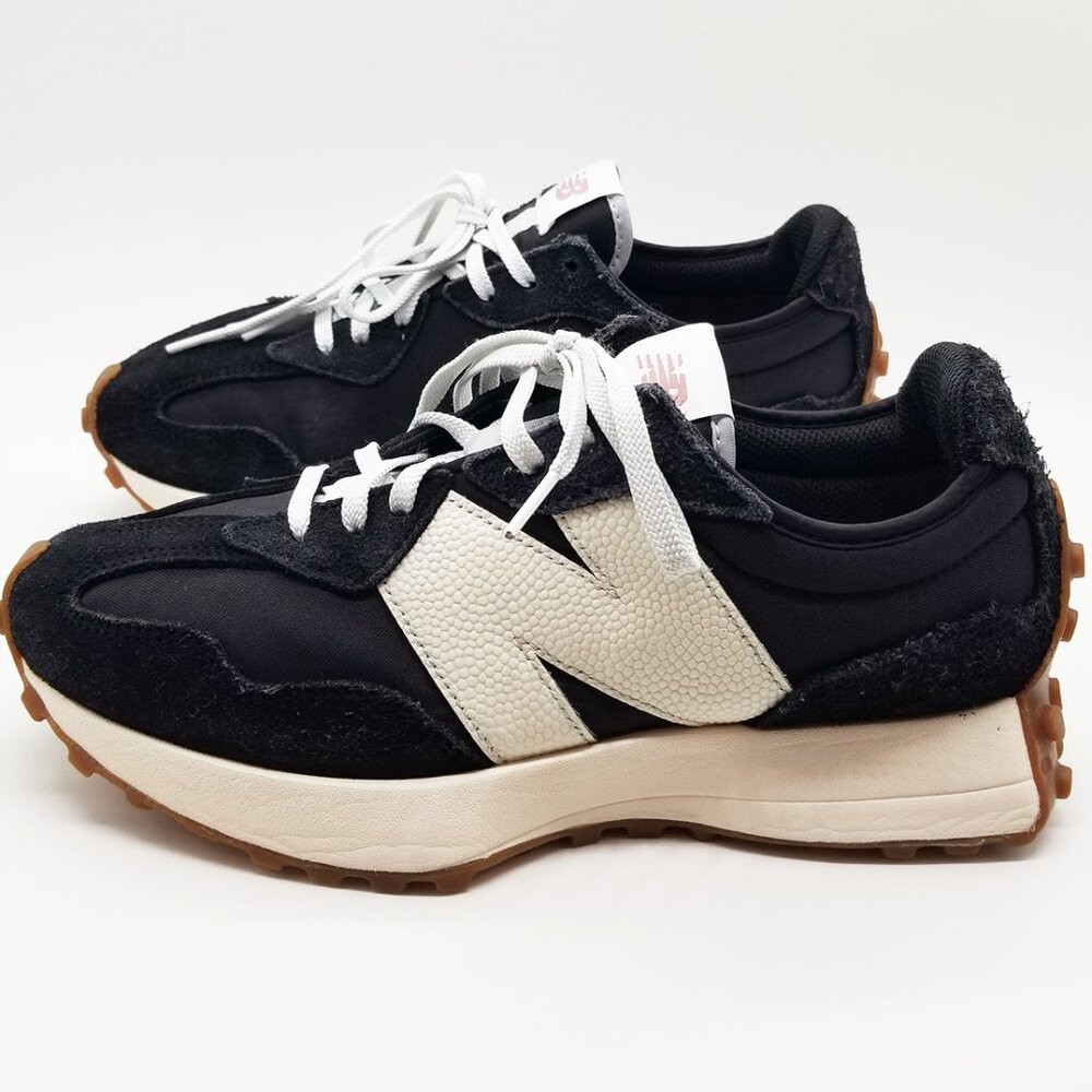 New Balance 327 Sneakers Shoes Black Women's 9, Men's 7.5 Comfort Casual $105 - Picture 6 of 16